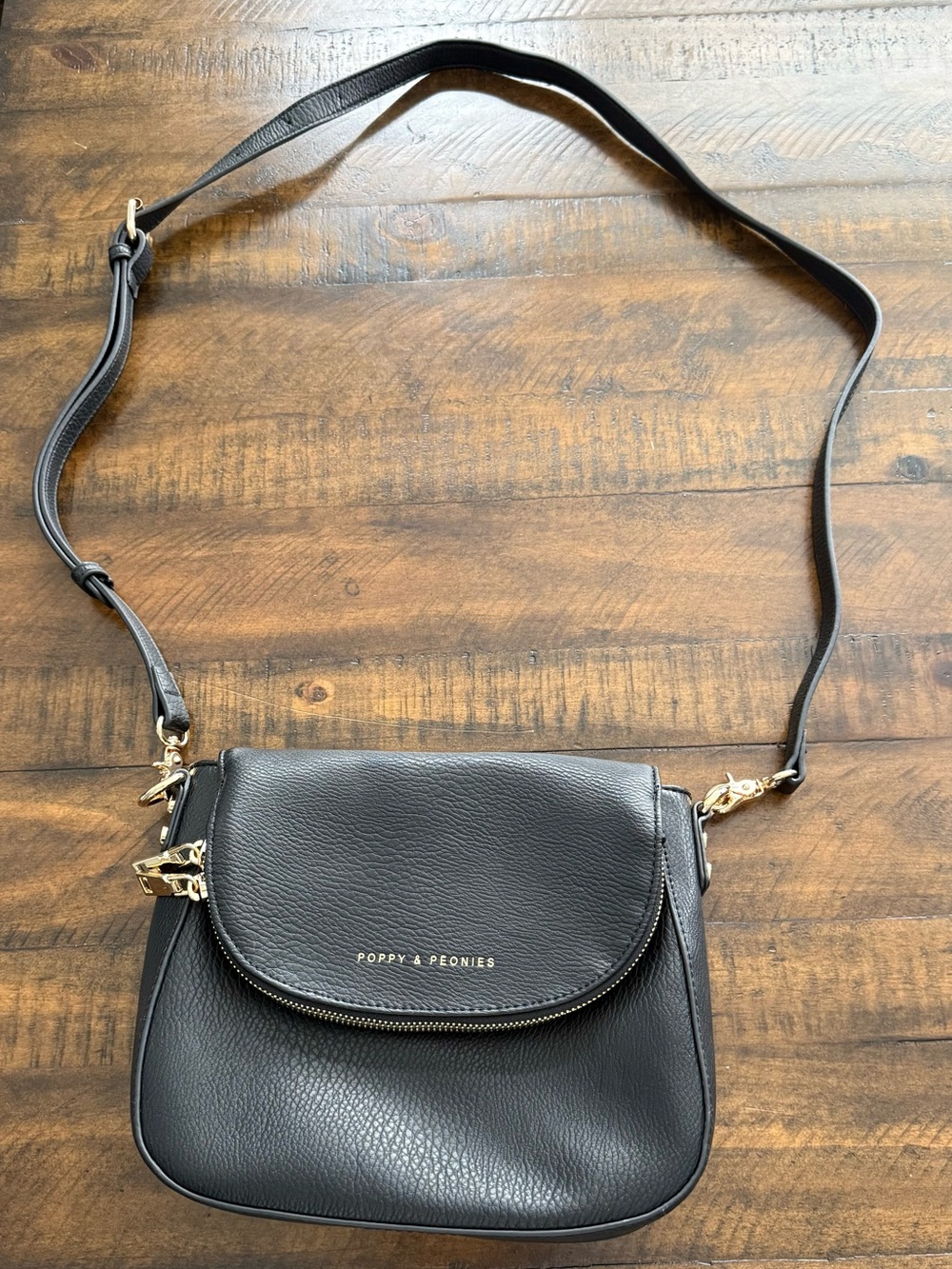 Poppy & Peonies Black Mini Downtown